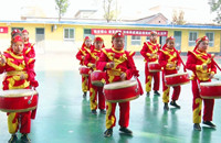 張家店小學威風少年鑼鼓社團：威風少年 大展威風